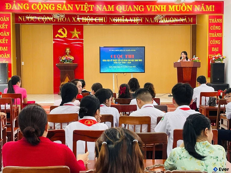 Trụ sở hành chính xã Nghĩa Hành sau sáp nhập