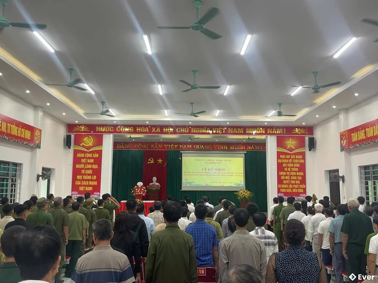 Trụ sở hành chính xã Nghĩa Lộc sau sáp nhập