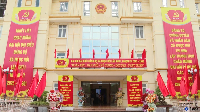 Trụ sở hành chính xã Ngọc Hồi