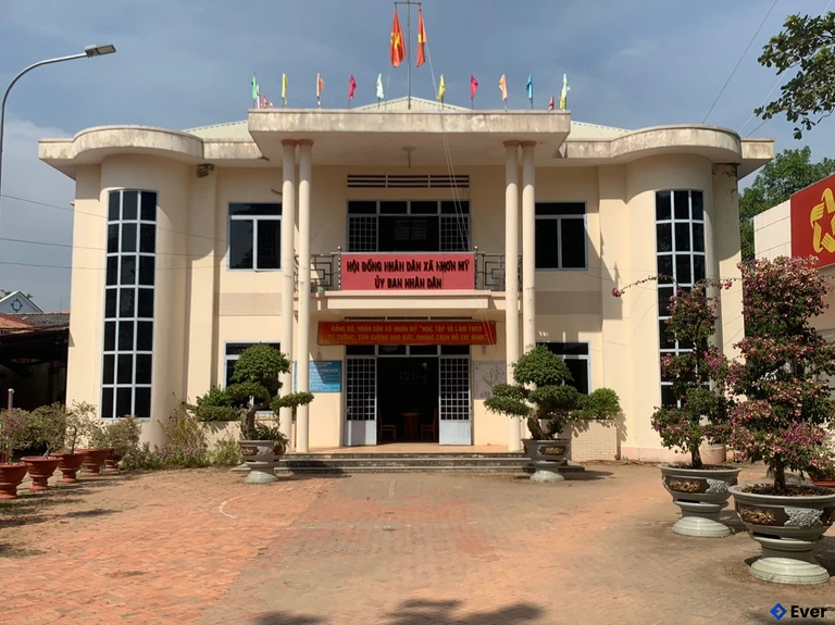 Trụ sở hành chính xã Nhơn Mỹ sau sáp nhập