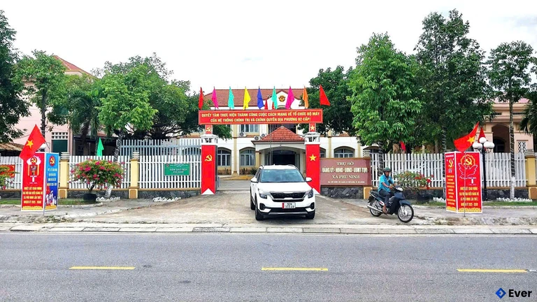 Trụ sở hành chính xã Phú Ninh sau sáp nhập