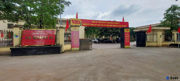 Trụ sở hành chính xã Quảng Bị sau sáp nhập