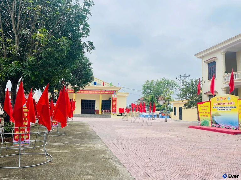 Trụ sở hành chính xã Quỳnh Anh sau sáp nhập