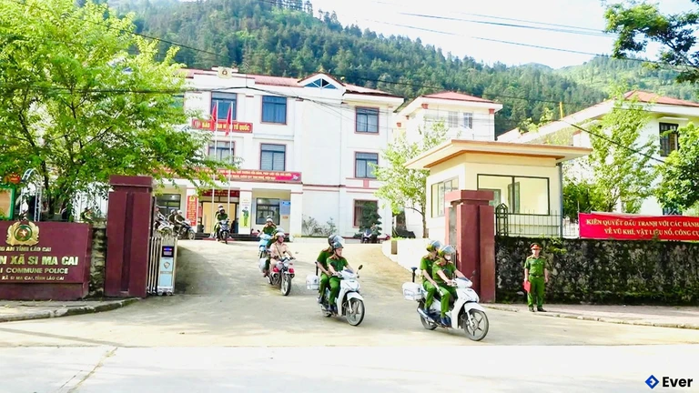 Trụ sở hành chính xã Si Ma Cai, Lào Cai