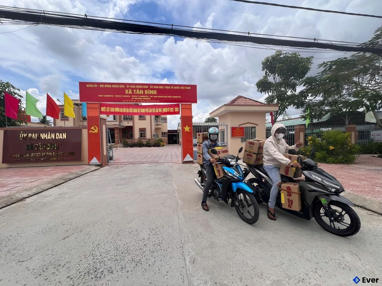 Trụ sở hành chính xã Tân Bình