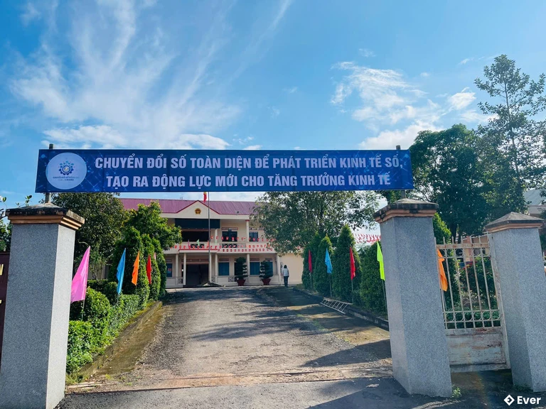 Trụ sở hành chính xã Tân Lợi sau sáp nhập