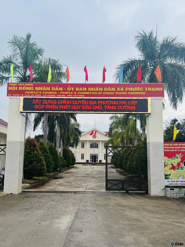 Trụ sở hành chính xã Thạnh Phước, tỉnh Tây Ninh