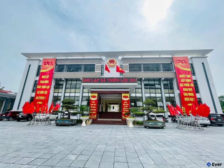 Trụ sở hành chính xã Thiên Lộc