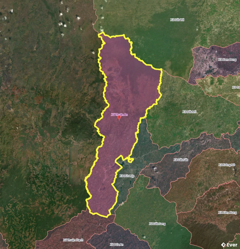 Trụ sở hành chính xã Thuận An sau sáp nhập