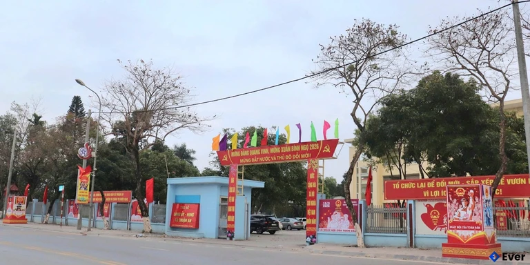 Trụ sở hành chính xã Thuận An sau sáp nhập