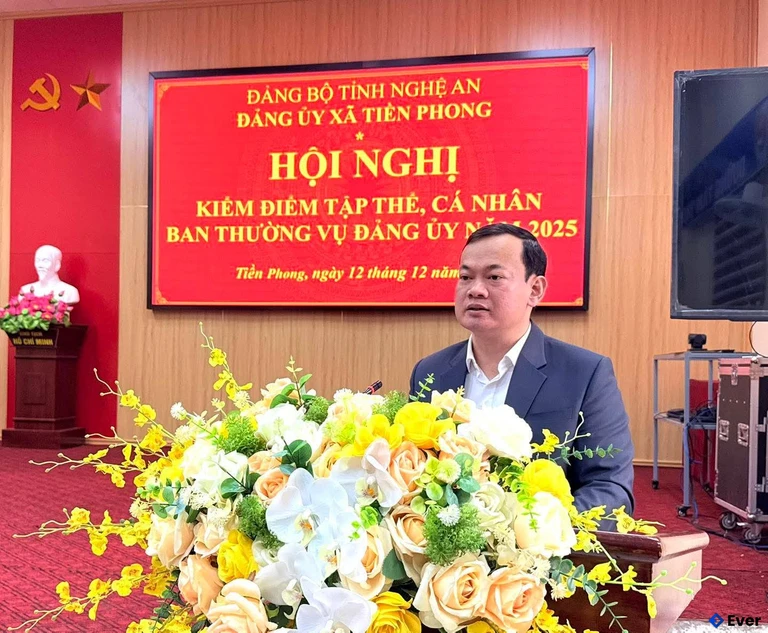 Trụ sở hành chính xã Tiền Phong sau sáp nhập