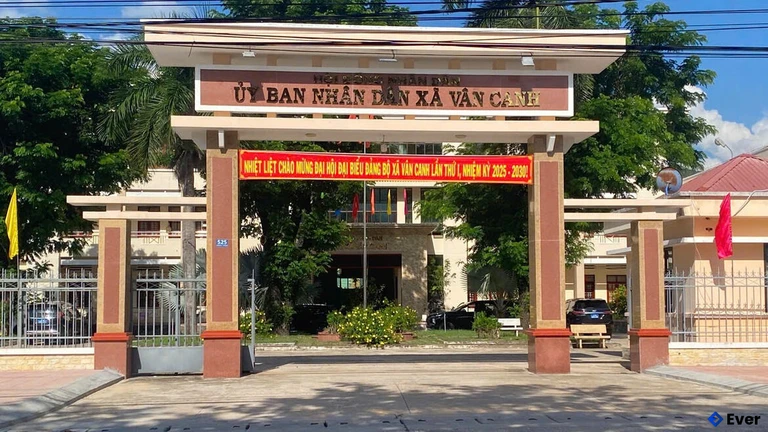 Trụ sở hành chính xã Vân Canh, tỉnh Gia Lai