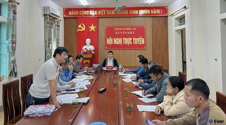 Trụ sở hành chính xã Văn Kiều sau sáp nhập