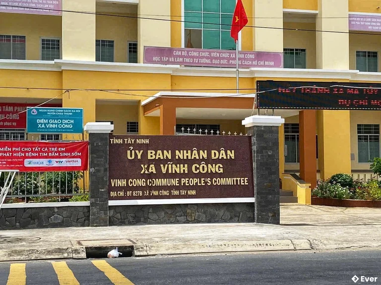 Trụ sở hành chính xã Vĩnh Công, tỉnh Tây Ninh