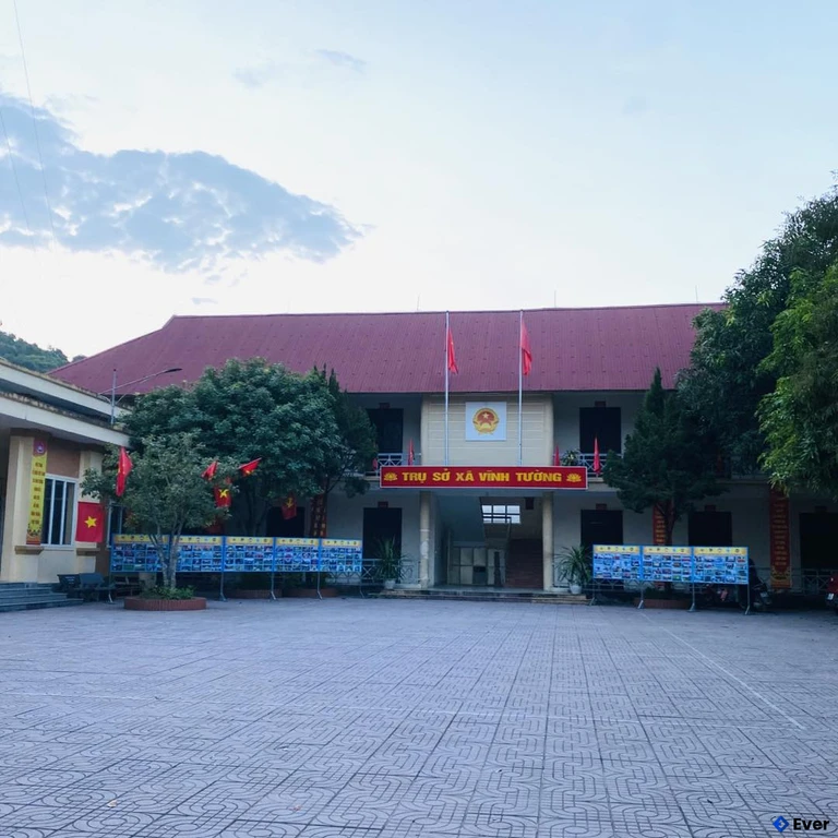 Trụ sở hành chính xã Vĩnh Tường sau sáp nhập