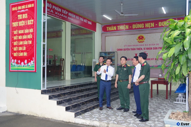 Trụ sở hành chính xã Xuân Du