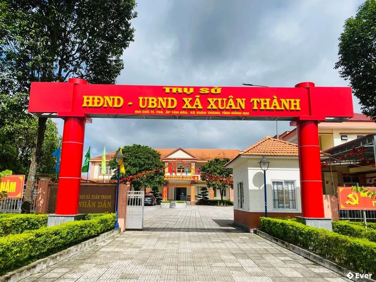 Trụ sở hành chính xã Xuân Thành sau sáp nhập