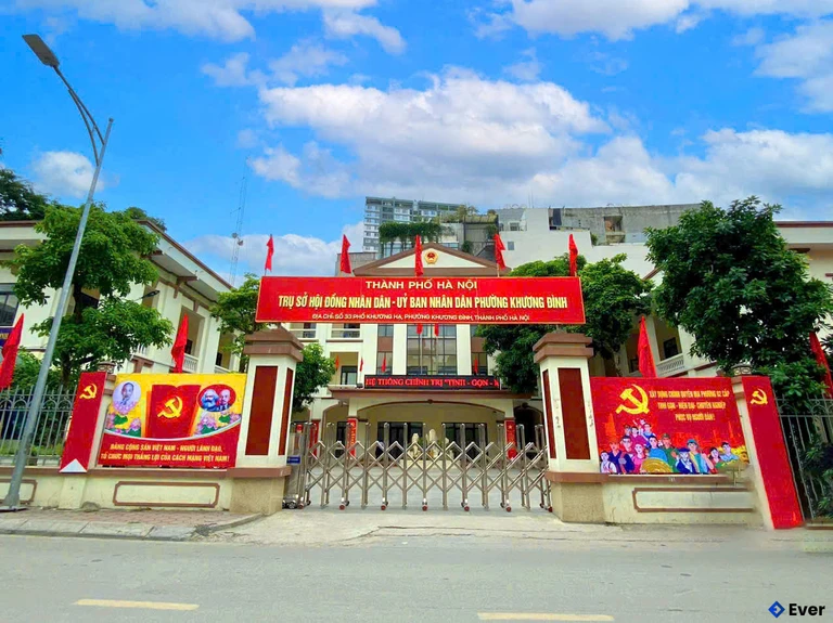 Trụ sở HĐND - UBND phường Khương Đình mới