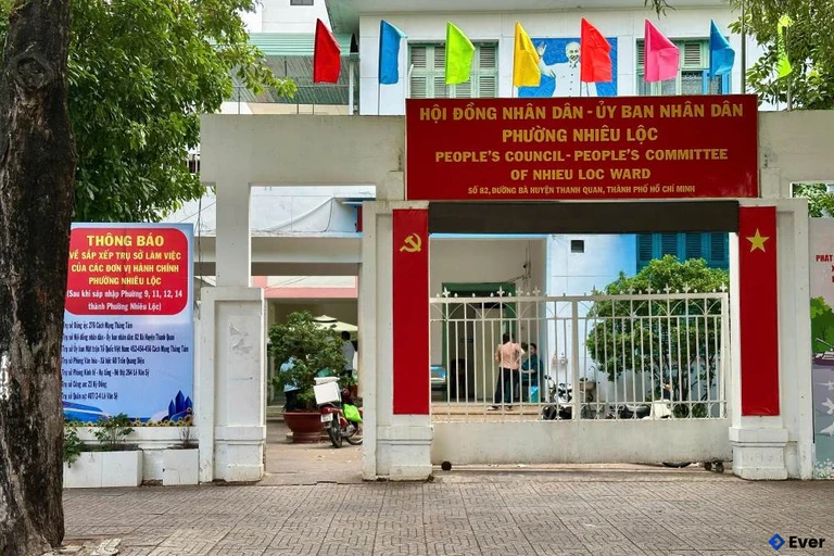 Trụ sở HĐND - UBND phường Nhiêu Lộc