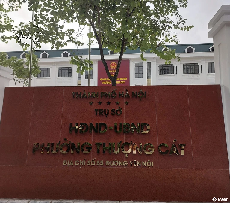 Trụ sở HĐND - UBND phường Thượng Cát, Hà Nội mới
