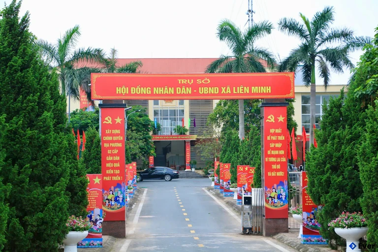 Trụ sở HĐND- UBND xã Liên Minh