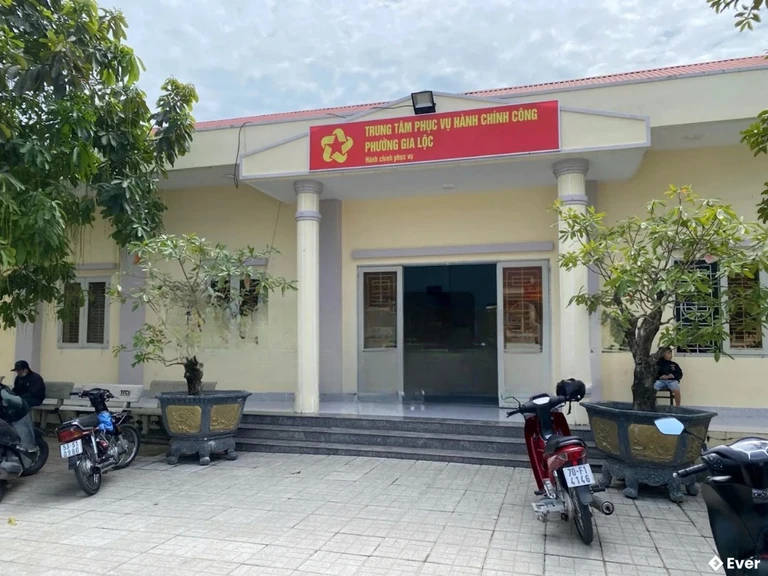 Trụ sở phường Gia Lộc sau sáp nhập