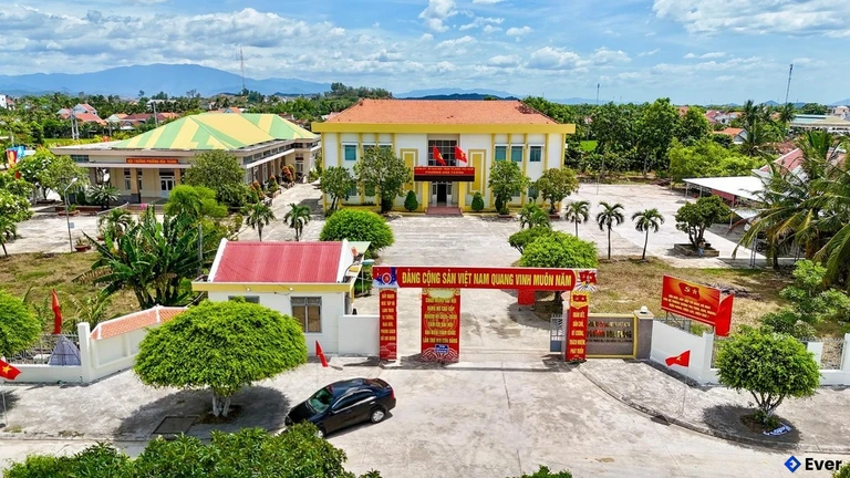 Trụ sở phường Hòa Thắng sau sáp nhập