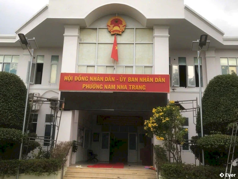 Trụ sở phường Nam Nha Trang sau sáp nhập