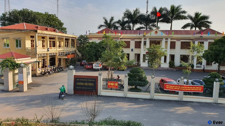 Trụ sở UBND phường Yên Nghĩa sau sáp nhập