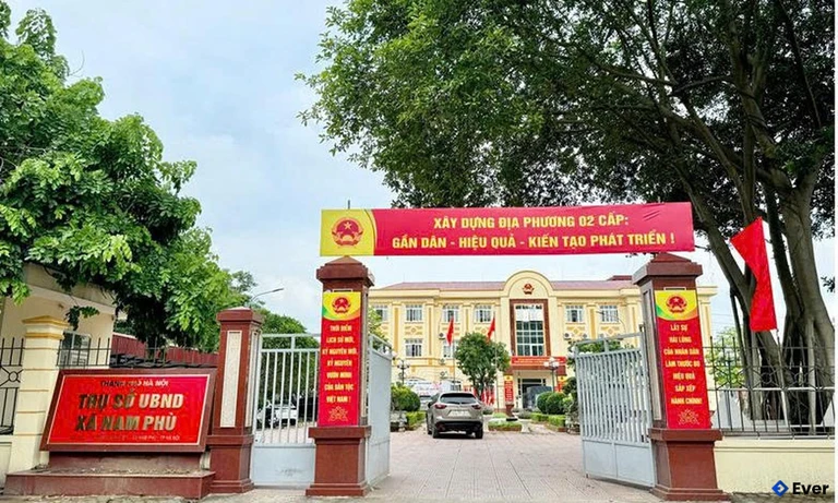 Trụ sở UBND xã Nam Phù mới