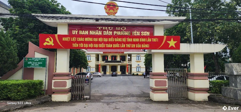 Trụ sở Ủy Ban Nhân Dân phường Yên Sơn