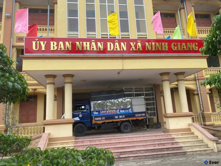 Trụ sở xã Ninh Giang, Hải Phòng sau sáp nhập