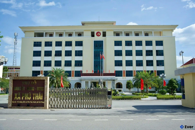 Trụ sở xã Phú Thái, Hải Phòng sau sáp nhập