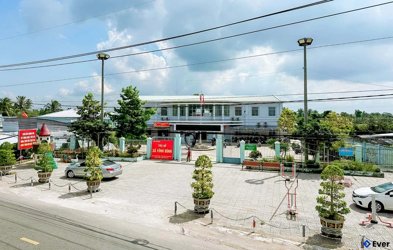 Trụ sở xã Vĩnh Bình sau sáp nhập