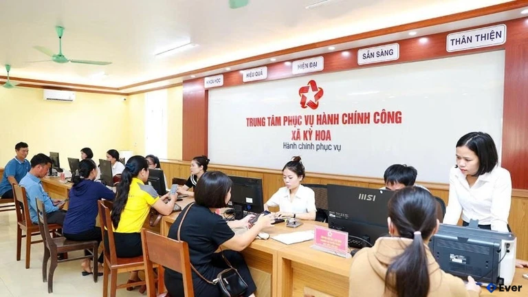 Trung tâm hành chính công xã Kỳ Hoa