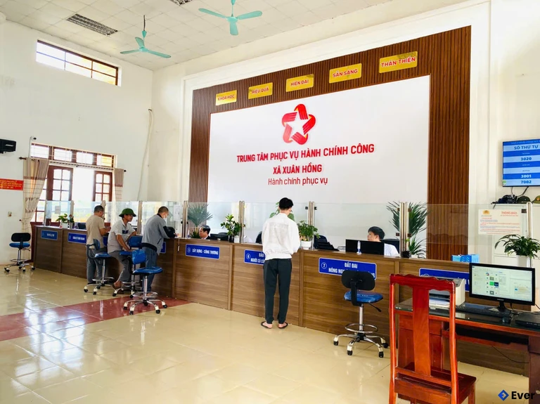 Trung tâm hành chính công xã Xuân Hồng, tỉnh Ninh Bình