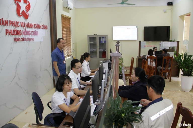 Trung tâm hành chính phường Hồng Châu, Hưng Yên