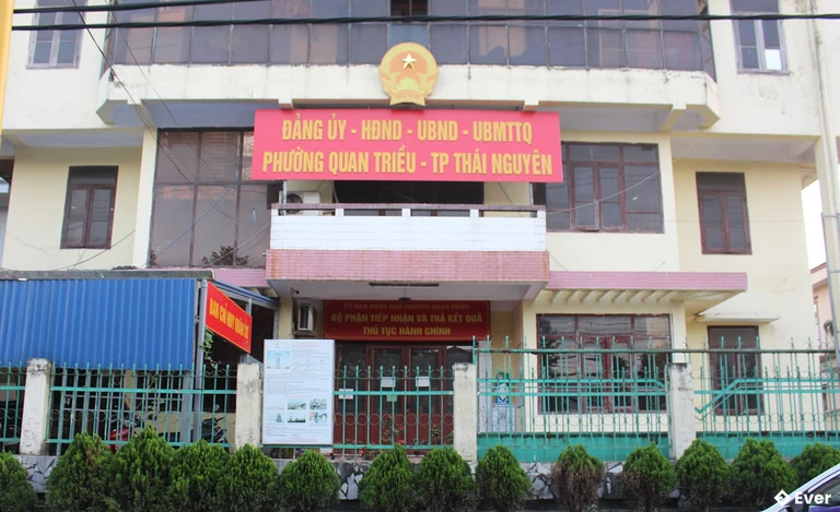 Trung tâm hành chính phường Quan Triều, Thái Nguyên