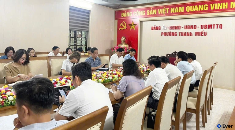 Trung tâm hành chính phường Thanh Miếu, Phú Thọ