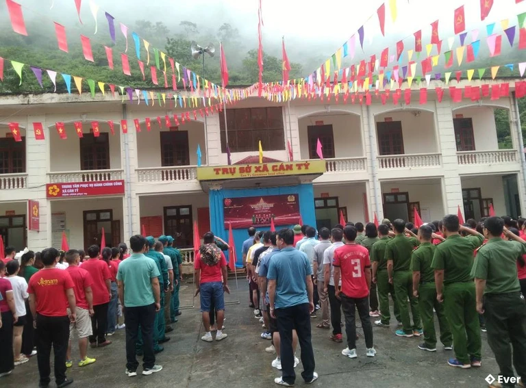 Trung tâm hành chính xã Cán Tỷ, Tuyên Quang