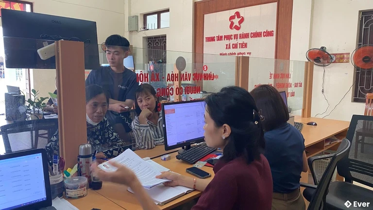 Trung tâm hành chính xã Chí Tiên, Phú Thọ