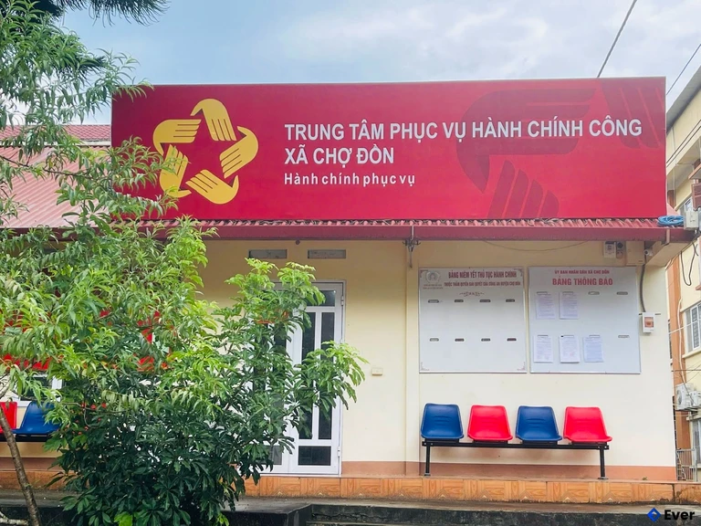 Trung tâm hành chính xã Chợ Đồn, tỉnh Thái Nguyên
