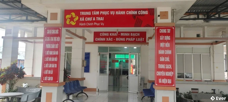 Trung tâm hành chính xã Chư A Thai, Gia Lai