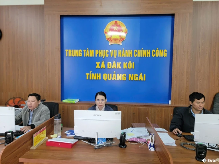 Trung tâm hành chính xã Đăk Kôi, Quảng Ngãi