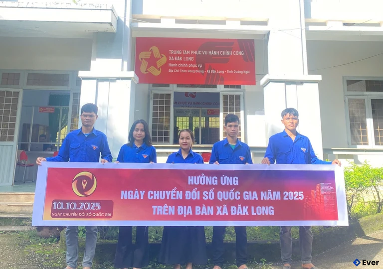 Trung tâm hành chính xã Đăk Long, Quảng Ngãi