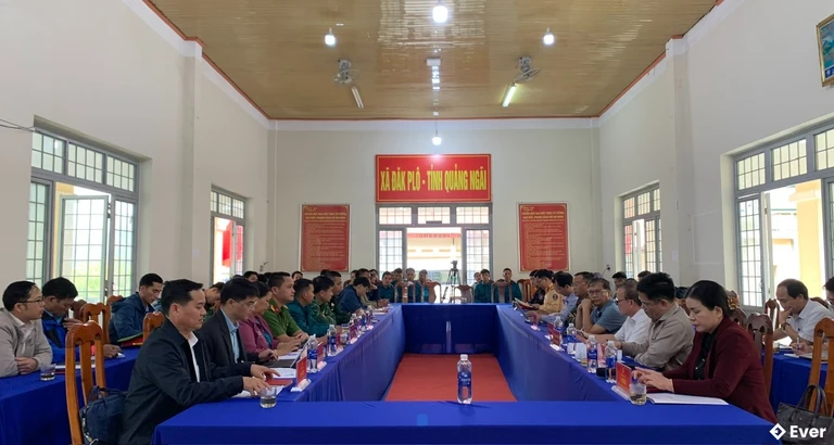 Trung tâm hành chính xã Đăk Plô, Quảng Ngãi