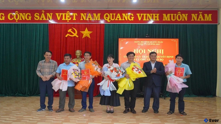 Trung tâm hành chính xã Đăk Sao, Quảng Ngãi