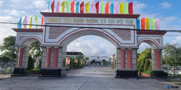 Trung tâm hành chính xã Đôi Cái Vàm