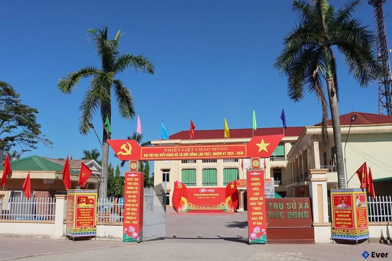 Trung tâm hành chính xã Đức Đồng, Hà Tĩnh