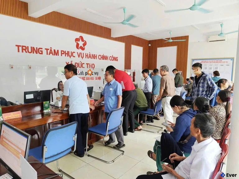 Trung tâm hành chính xã Đức Thọ, Hà Tĩnh